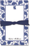 Noteworthy Collections College Large Jot Pads - Rice University Paisley Pad (CLJP-RIC5)
