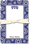 Noteworthy Collections College Large Jot Pads - TCU Circle Burst Pad (CLJP-TCU2)