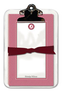 Noteworthy Collections College Clipboard & Notesheets - Gingham (University of Alabama) (CCP-ALA1)