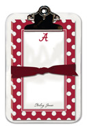 Noteworthy Collections College Clipboard & Notesheets - Simple Dot (University of Alabama) (CCP-ALA4)