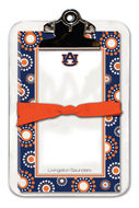 Noteworthy Collections College Clipboard & Notesheets - Circle Burst (Auburn University) (CCP-AUB2)