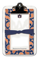 Noteworthy Collections College Clipboard & Notesheets - Paisley (Auburn University) (CCP-AUB5)