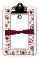 Noteworthy Collections College Clipboard & Notesheets - Circle Burst (Florida State University) (CCP-FSU2)