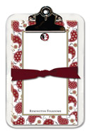 Noteworthy Collections College Clipboard & Notesheets - Paisley (Florida State University) (CCP-FSU5)