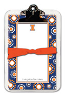 Noteworthy Collections College Clipboard & Notesheets - Circle Burst (University of Illinois) (CCP-ILL2)