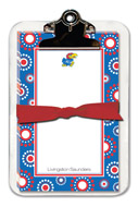 Noteworthy Collections College Clipboard & Notesheets - Circle Burst (University of Kansas) (CCP-KU2)
