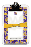 Noteworthy Collections College Clipboard & Notesheets - Paisley (Louisiana State University) (CCP-LSU5)
