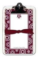 Noteworthy Collections College Clipboard & Notesheets - Circle Burst (Texas A&M University) (CCP-TAM2)