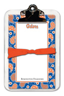 Noteworthy Collections College Clipboard & Notesheets - Paisley (University of Florida) (CCP-UF5)