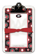 Noteworthy Collections College Clipboard & Notesheets - Circle Burst (University of Georgia) (CCP-UGA2)
