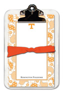 Noteworthy Collections College Clipboard & Notesheets - Paisley (University of Tennessee) (CCP-UTN5)
