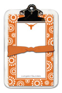 Noteworthy Collections College Clipboard & Notesheets - Circle Burst (University of Texas) (CCP-UTX2)