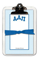 Noteworthy Collections - Sorority Clipboard Pads (Alpha Delta Pi - Gingham)
