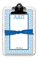 Noteworthy Collections - Sorority Clipboard Pads (Alpha Delta Pi - Simple Dots)