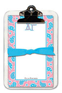 Noteworthy Collections - Sorority Clipboard Pads (Delta Gamma - Paisley)