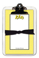 Noteworthy Collections - Sorority Clipboard Pads (Kappa Alpha Theta - Gingham)
