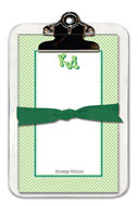 Noteworthy Collections - Sorority Clipboard Pads (Kappa Delta - Gingham)