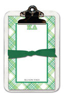 Noteworthy Collections - Sorority Clipboard Pads (Kappa Delta - Plaid)