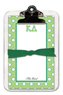 Noteworthy Collections - Sorority Clipboard Pads (Kappa Delta - Simple Dots)