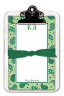 Noteworthy Collections - Sorority Clipboard Pads (Kappa Delta - Paisley)