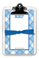 Noteworthy Collections - Sorority Clipboard Pads (Kappa Kappa Gamma - Plaid)