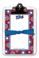 Noteworthy Collections - Sorority Clipboard Pads (Pi Beta Phi - Circle Burst)