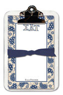 Noteworthy Collections - Sorority Clipboard Pads (Sigma Delta Tau - Paisley)
