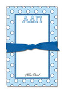 Noteworthy Collections - Sorority Large Jot Pads (Alpha Delta Pi - Simple Dots)
