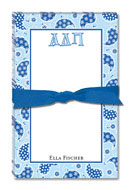 Noteworthy Collections - Sorority Large Jot Pads (Alpha Delta Pi - Paisley)