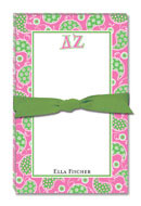 Noteworthy Collections - Sorority Large Jot Pads (Delta Zeta - Paisley)