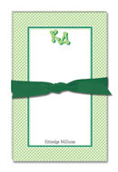 Noteworthy Collections - Sorority Large Jot Pads (Kappa Delta - Gingham)