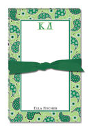 Noteworthy Collections - Sorority Large Jot Pads (Kappa Delta - Paisley)
