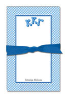 Noteworthy Collections - Sorority Large Jot Pads (Kappa Kappa Gamma - Gingham)