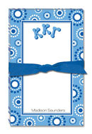 Noteworthy Collections - Sorority Large Jot Pads (Kappa Kappa Gamma - Circle Burst)