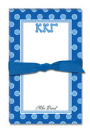 Noteworthy Collections - Sorority Large Jot Pads (Kappa Kappa Gamma - Simple Dots)