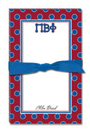 Noteworthy Collections - Sorority Large Jot Pads (Pi Beta Phi - Simple Dots)