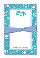 Noteworthy Collections - Sorority Large Jot Pads (Zeta Tau Alpha - Circle Burst)