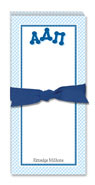 Noteworthy Collections - Sorority Menu Pads (Alpha Delta Pi - Gingham)
