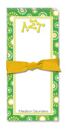 Noteworthy Collections - Sorority Menu Pads (Alpha Sigma Tau - Circle Burst)