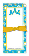 Noteworthy Collections - Sorority Menu Pads (Delta Delta Delta - Circle Burst)
