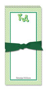 Noteworthy Collections - Sorority Menu Pads (Kappa Delta - Gingham)