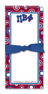 Noteworthy Collections - Sorority Menu Pads (Pi Beta Phi - Circle Burst)