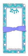 Noteworthy Collections - Sorority Menu Pads (Zeta Tau Alpha - Circle Burst)