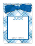 Noteworthy Collections - Sorority Tear Pads (Alpha Delta Pi - Plaid)