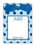 Noteworthy Collections - Sorority Tear Pads (Alpha Delta Pi - Simple Dots)