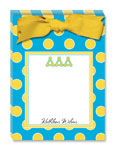 Noteworthy Collections - Sorority Tear Pads (Delta Delta Delta - Simple Dots)