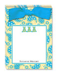 Noteworthy Collections - Sorority Tear Pads (Delta Delta Delta - Paisley)