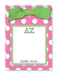 Noteworthy Collections - Sorority Tear Pads (Delta Zeta - Simple Dots)