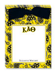 Noteworthy Collections - Sorority Tear Pads (Kappa Alpha Theta - Paisley)