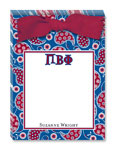 Noteworthy Collections - Sorority Tear Pads (Pi Beta Phi - Paisley)